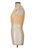 Happily Grey 100% Polyester Tan Tank Top Size L - photo 5
