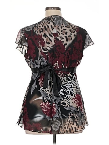 DressBarn Short Sleeve Blouse (view 2)