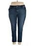 Flawless Solid Blue Jeans Size 20 - photo 1