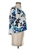 Aqua Blue Short Sleeve Blouse Size XS - photo 4