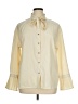 Unbranded 100% Polyester Color Block Ivory Long Sleeve Blouse Size XL - photo 1