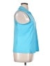 Tommy Bahama Blue Sleeveless Blouse Size XL - photo 4