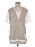 Unbranded Tan Sleeveless T-Shirt Size 3 - photo 1