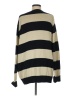 John Galt 100% Cotton Stripes Black Pullover Sweater Size S - photo 2