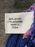 Lane Bryant Paisley Blue Pullover Sweater Size 22 - 24 Plus - photo 8