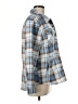Sage Collective 100% Polyester Plaid Blue Jacket Size M - photo 4