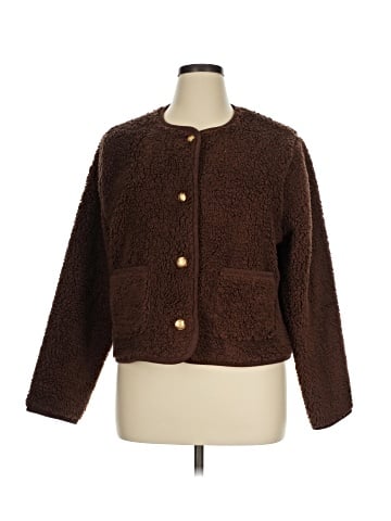 J.Crew Factory Store Faux Fur Jacket (view 1)