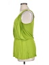 Mossimo 100% Rayon Green Sleeveless Blouse Size XL - photo 5