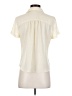 J.Crew Mercantile 100% Polyester Ivory Short Sleeve Blouse Size XS - photo 2
