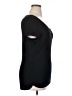 Max Studio Black Short Sleeve Top Size XL - photo 4