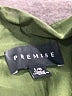 PREMISE 100% Polyester Solid Green Long Sleeve Blouse Size L - photo 7