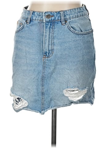 Billabong x Sincerely Jules Denim Skirt (view 1)
