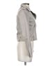 Mango 100% Leather Gray Jacket Size XXS - photo 4