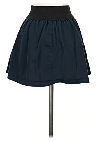 Miley Cyrus & Max Azria Denim Skirt (view 2)