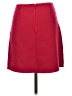 Theory Solid Red Wool Skirt Size 2 - photo 2