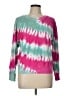 Wildfox 100% Cotton Tie-dye Pink Pullover Sweater Size Lg (3 or L) - photo 1