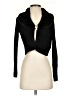 Taylor 100% Polyester Black Cardigan Size S - photo 1