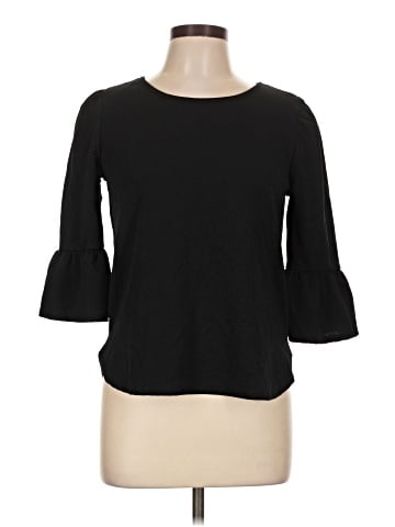 Green Envelope 3/4 Sleeve Top (view 1)