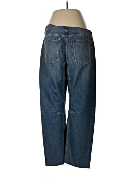 Madewell The Darted Barrel-Leg Jean in Irmo Wash (view 2)