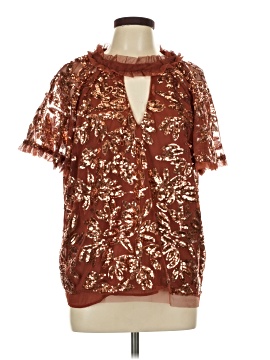Anthropologie Short Sleeve Blouse