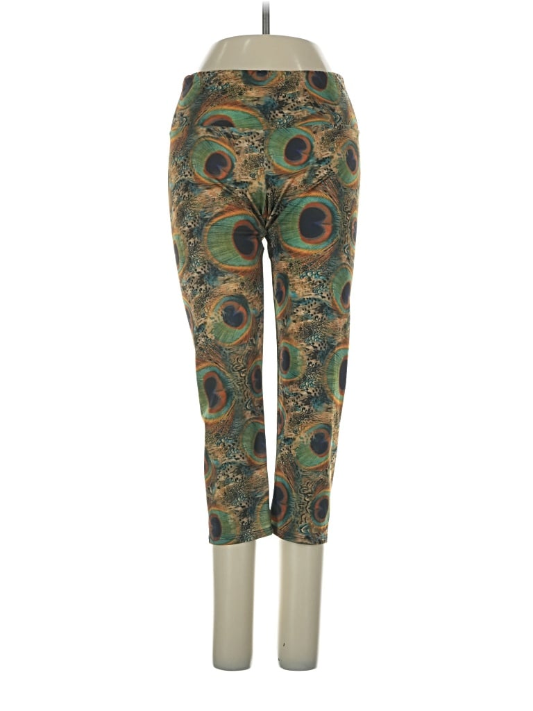 Pre-owned Onzie Active Pants In Green