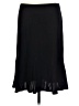 Mixit Solid Black Casual Skirt Size 8 - photo 2