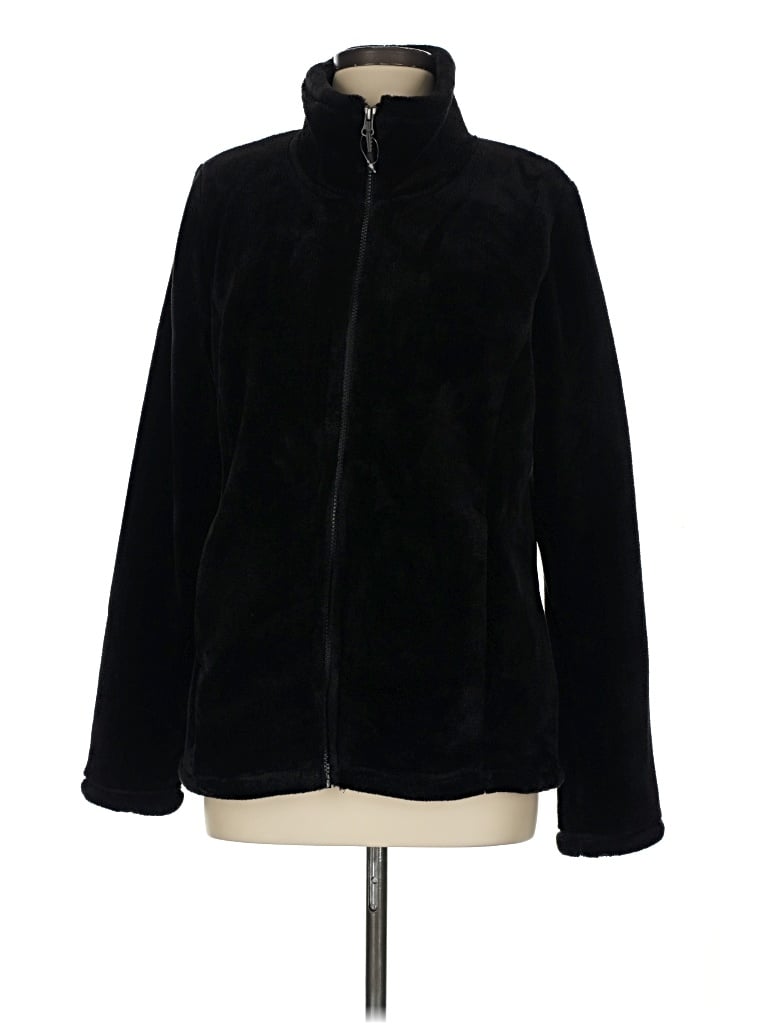 Pre-owned 32 Degrees Faux Fur Jacket In Black