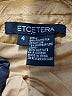 Etcetera Argyle Gold Jacket Size 4 - photo 6