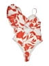 Unbranded Floral Ivory One Piece Swimsuit Size XL - photo 1