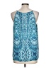 Violet & Claire Blue Sleeveless Blouse Size L - photo 2