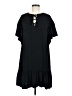 Alton Gray 100% Polyester Black Casual Dress Size 6 - photo 1