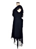 DKNY 100% Polyester Blue Cocktail Dress Size 10 - photo 5