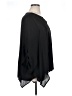 Simply Emma 100% Polyester Black 3/4 Sleeve Blouse Size 1X - photo 4