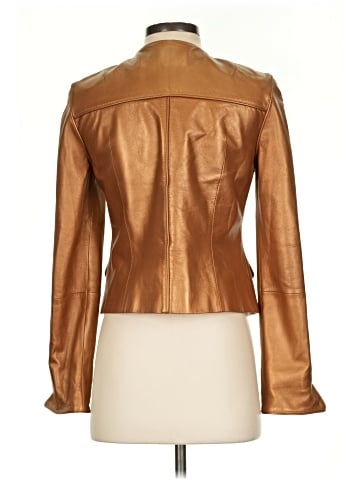 Lafayette 148 New York Leather Jacket (view 2)