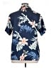 Unbranded Tropical Blue Short Sleeve Blouse Size XL - photo 2