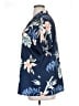 Unbranded Tropical Blue Short Sleeve Blouse Size XL - photo 5