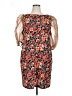 Torrid Print Orange Cocktail Dress Size 1X Plus (1) - photo 1