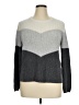 Design History Chevron-herringbone Gray Pullover Sweater Size XL - photo 1