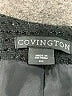 Covington 100% Polyester Tweed Black Jacket Size S - photo 8
