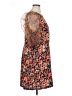 Torrid Print Orange Cocktail Dress Size 1X Plus (1) - photo 4