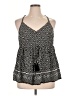 Torrid 100% Rayon Black Sleeveless Blouse Size 1X Plus (1) - photo 1