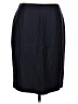 Kay Unger 100% Silk Solid Black Silk Skirt Size 10 - photo 1