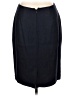 Kay Unger 100% Silk Solid Black Silk Skirt Size 10 - photo 2
