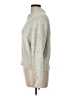 H&M 100% Cotton Tweed Silver Pullover Sweater Size L - photo 5