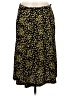 Talbots Print Green Casual Skirt Size Med Petite - photo 1