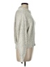 H&M 100% Cotton Tweed Silver Pullover Sweater Size L - photo 4