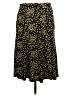 Talbots Print Green Casual Skirt Size Med Petite - photo 2