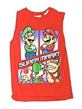 Super Mario Sleeveless T-Shirt (view 1)