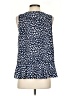 Vineyard Vines 100% Polyester Blue Sleeveless Blouse Size S - photo 2