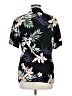 Assorted Brands 100% Rayon Tropical Black Short Sleeve Blouse Size M - photo 2